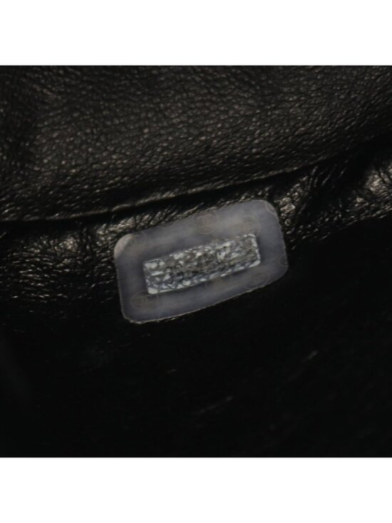 Chanel Backpack Quilted Black Lambskin Double Turnlock Chain main image 5